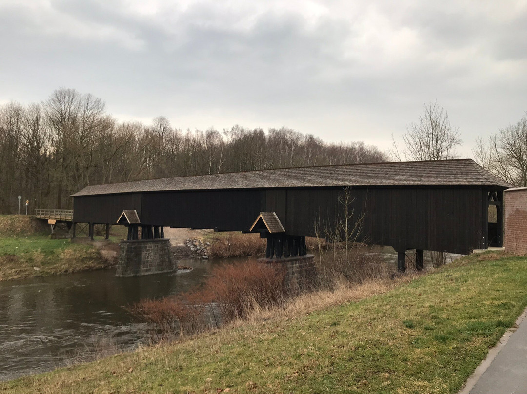 Röhrensteg Wooden Bridge-Zwickau必去景点