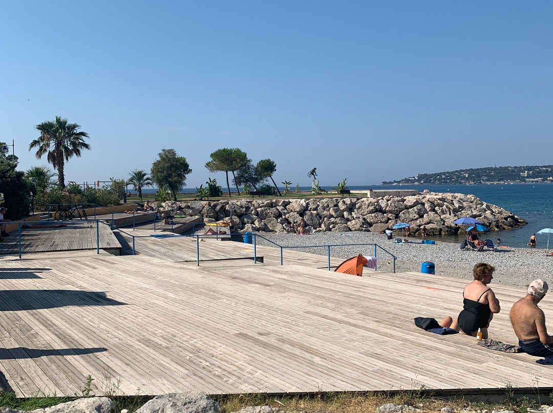 Plage du Fossan-芒通必去景点