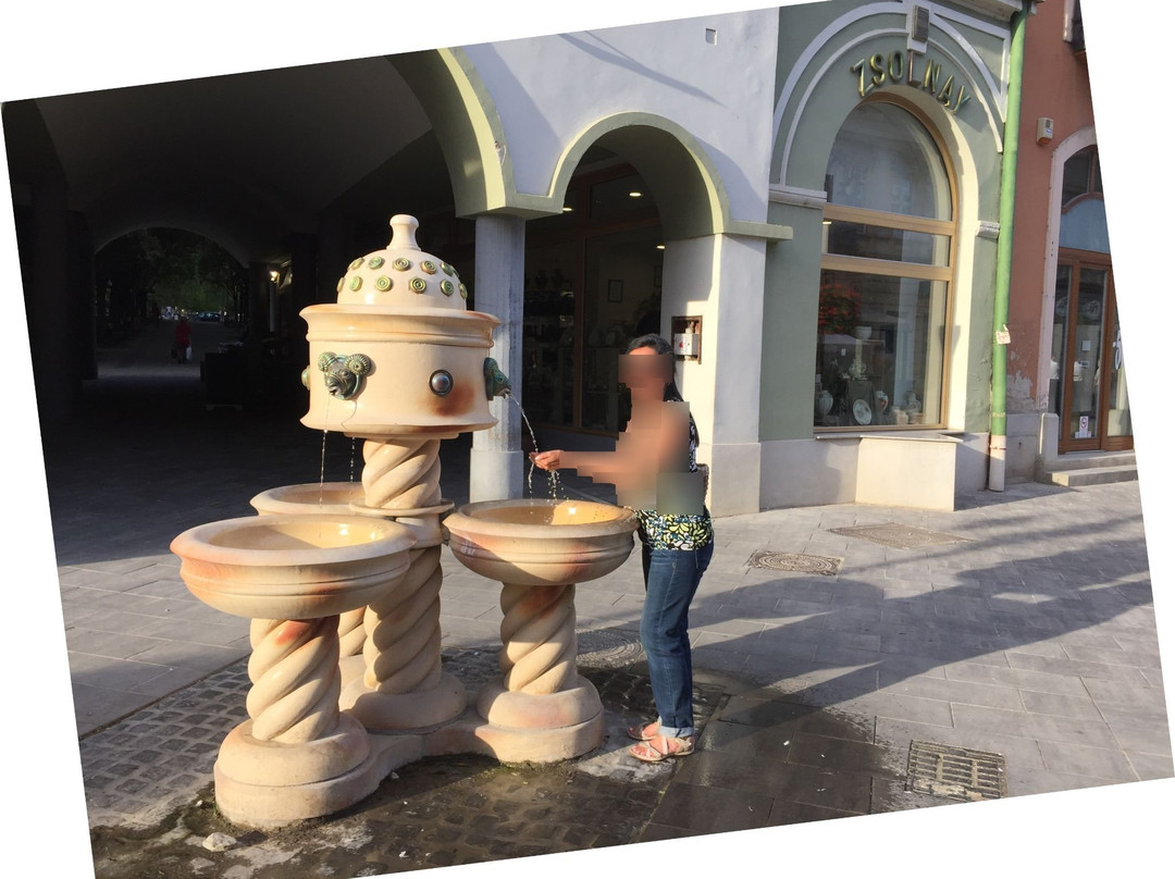 Zsolnay Fountain-Kaposvar必去景点