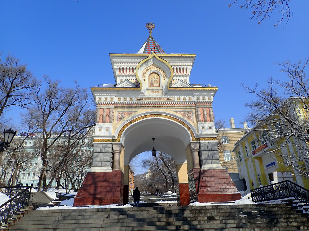 Nikolai's Triumphal Arch/ Arch of Prince Nicholas-海参崴必去景点