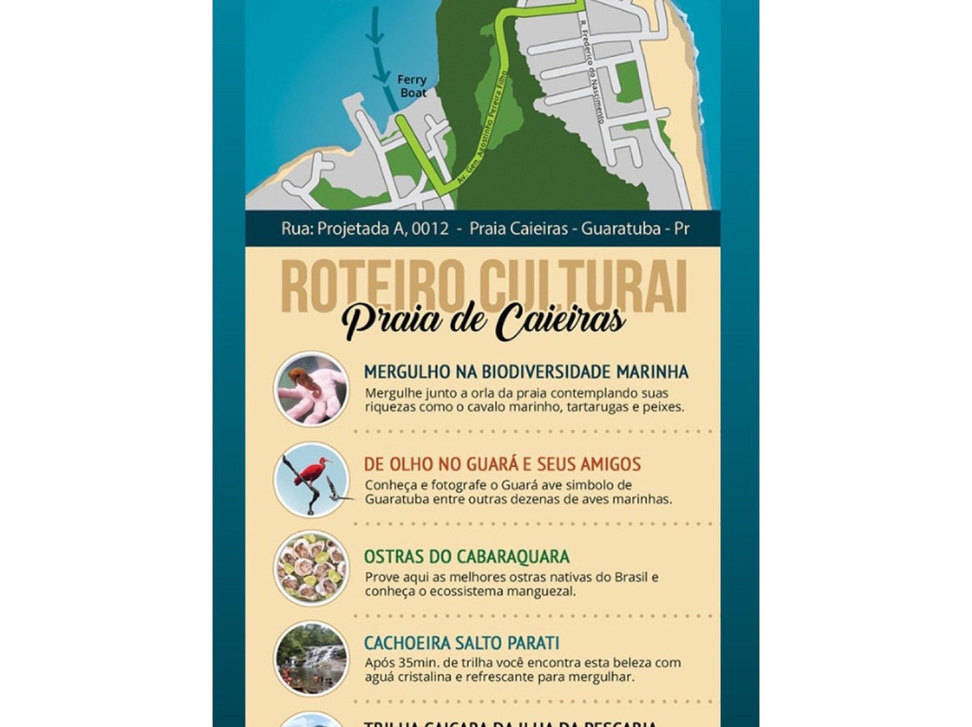 Praia Caieiras-瓜拉图巴必去景点