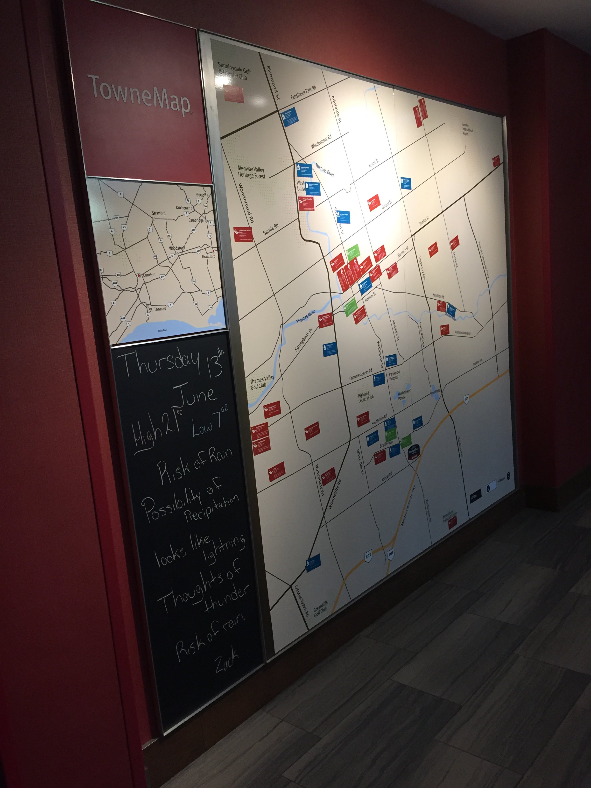 Towneplace Suites London-浴室
