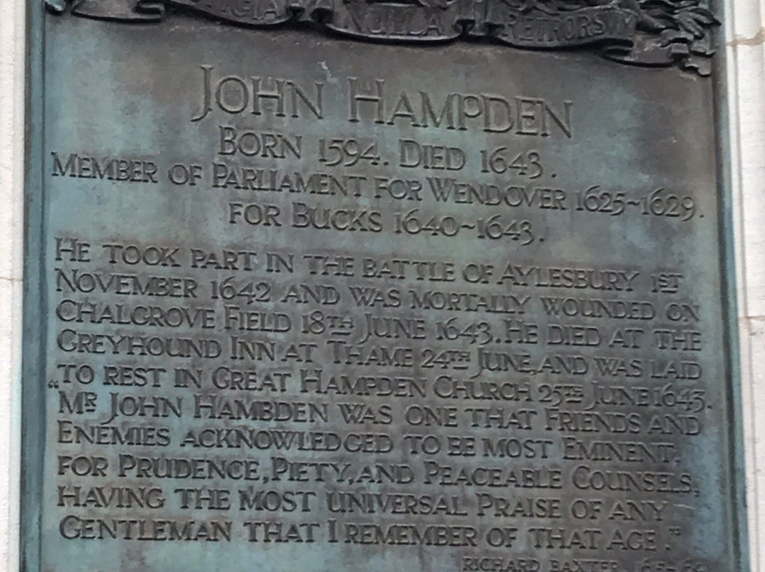 John Hampden Statue景点图片