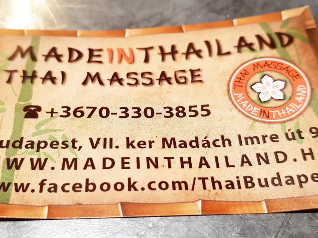 Made In Thailand Thai Massage景点图片