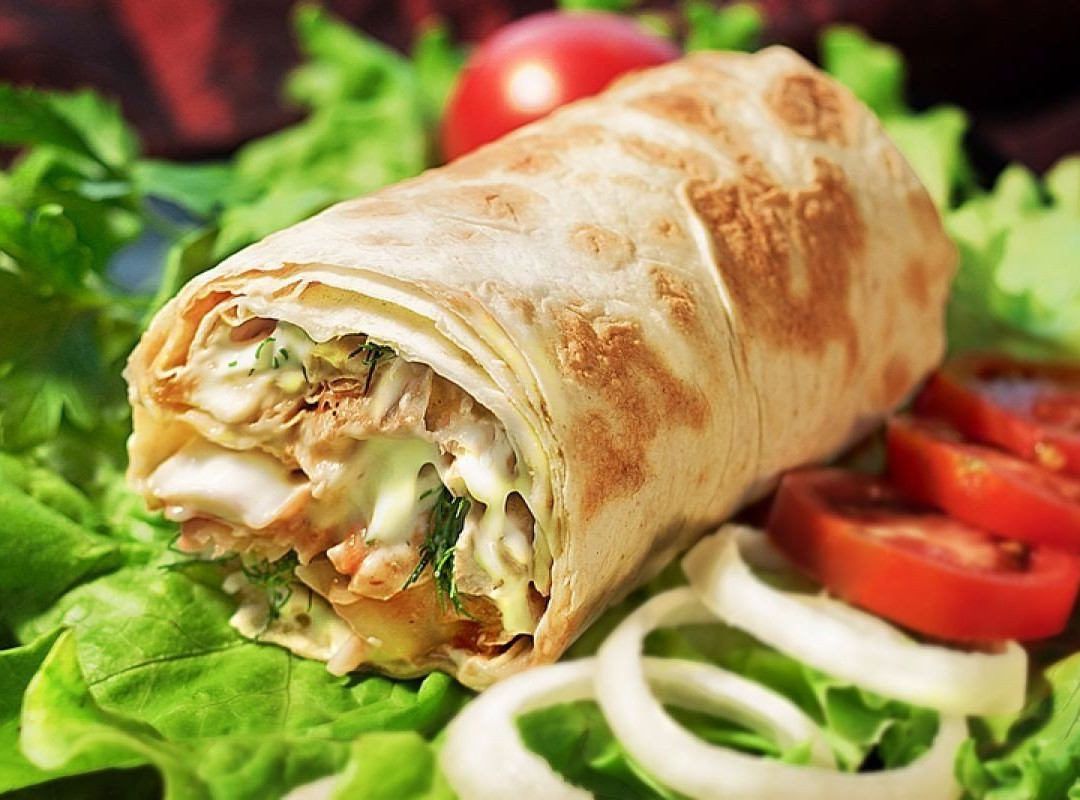 Prigibskiy餐馆和美食-Shaurma