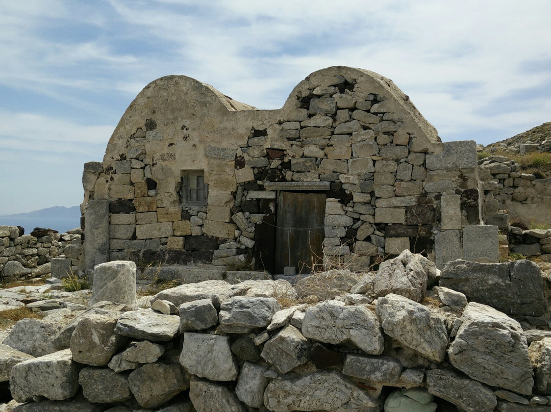 古代圣托里尼岛遗址景点图片