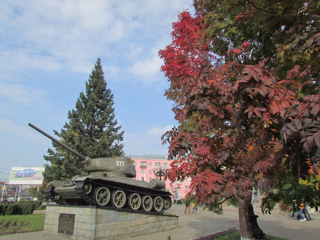 T-34 Monument-Barnaul必去景点