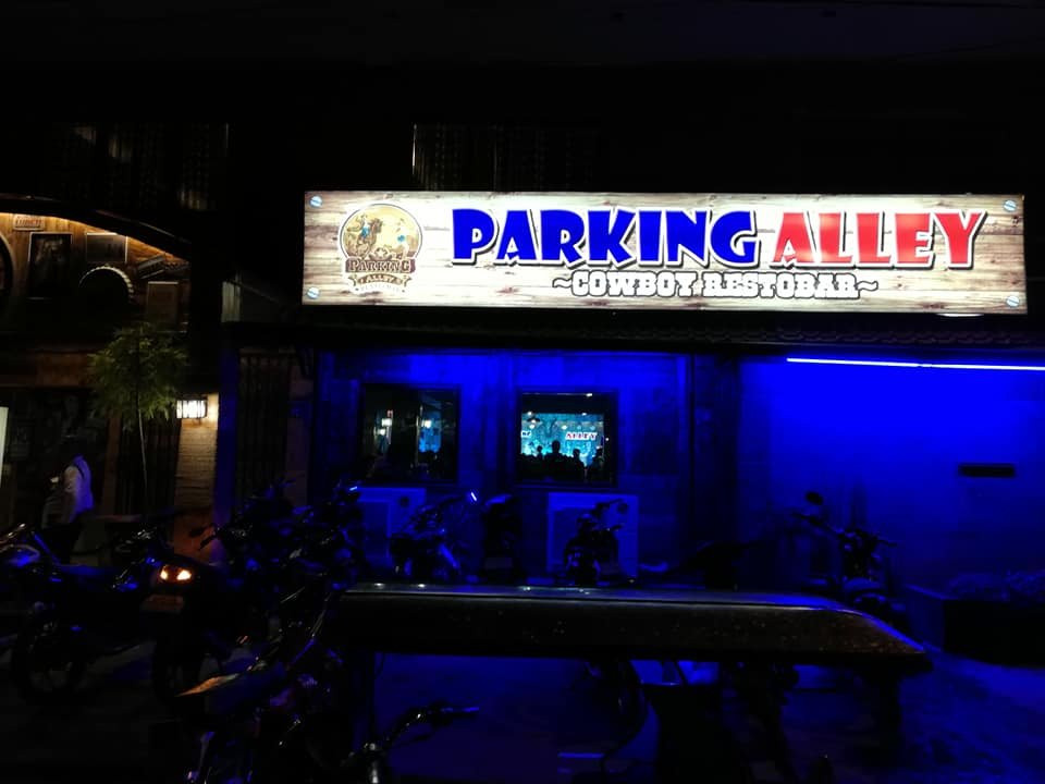 Parking Alley Cowboy Restobar
