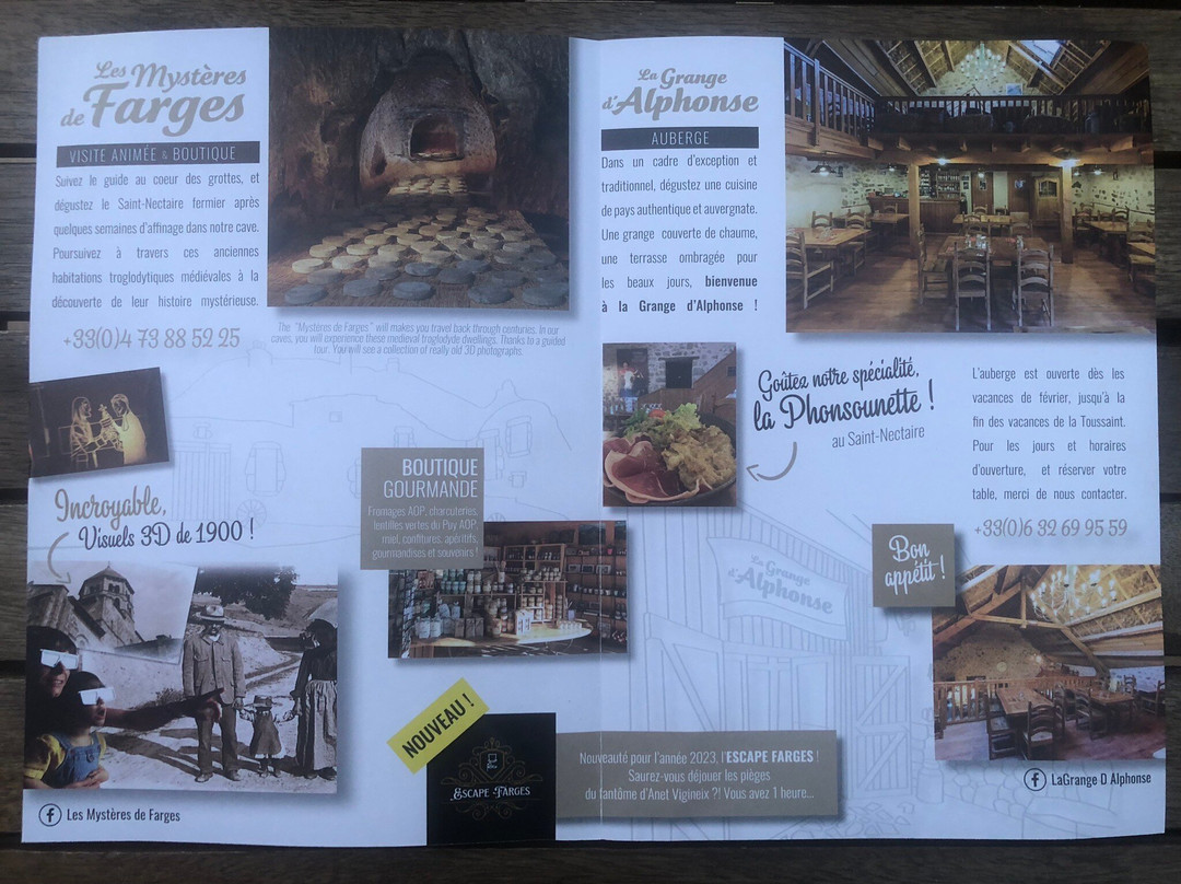 Les Mystères de Farges-Saint-Nectaire必去景点