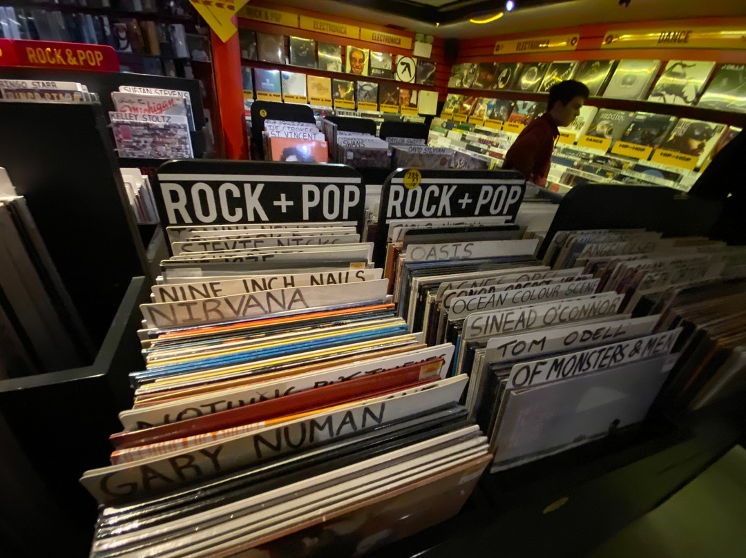 Tower records-都柏林必去景点