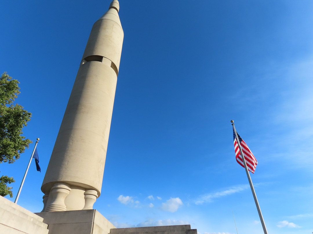 Virgil I. Gus Grissom Rocket Monument-Mitchell必去景点