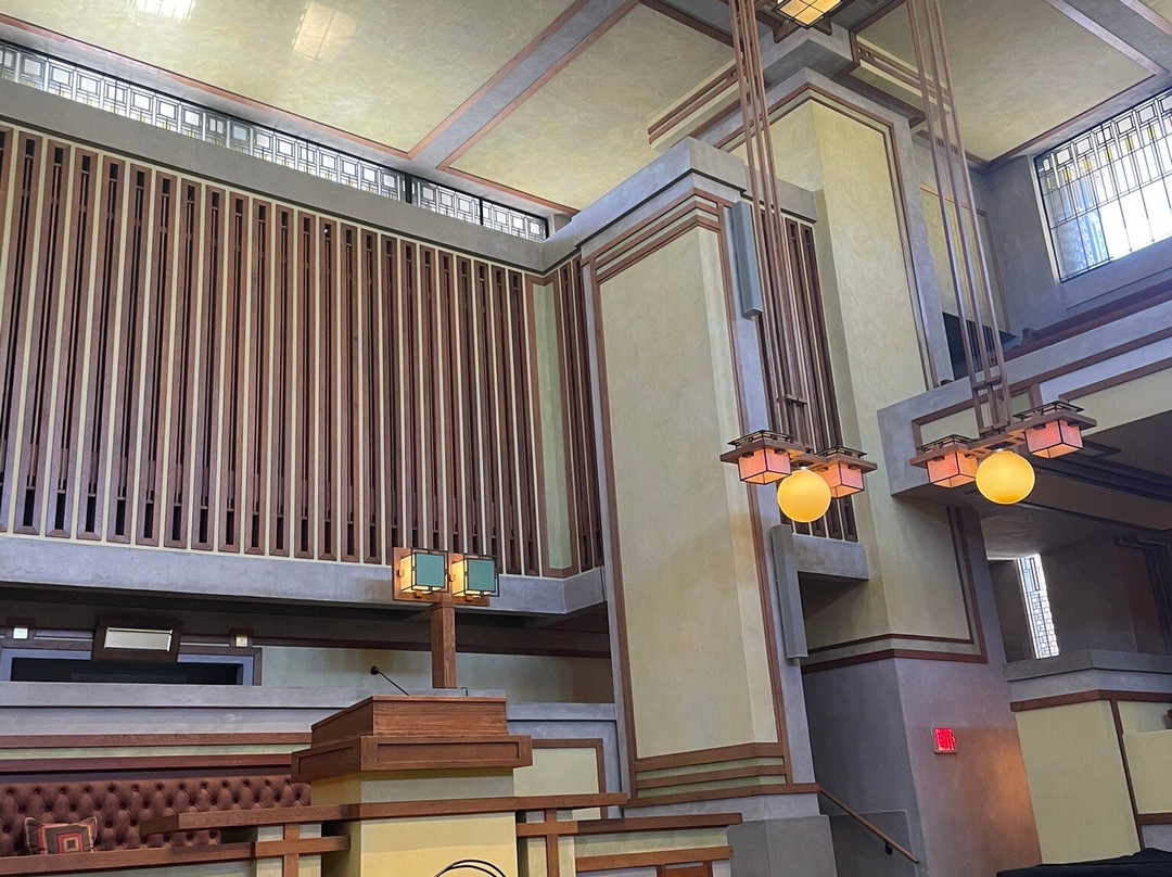 Frank Lloyd Wright's Unity Temple-奥克帕克必去景点