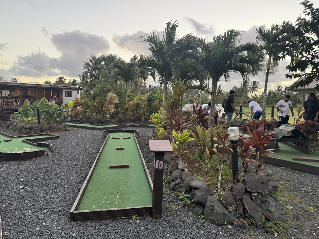 Aroa Village & Mini Golf-拉罗汤加必去景点