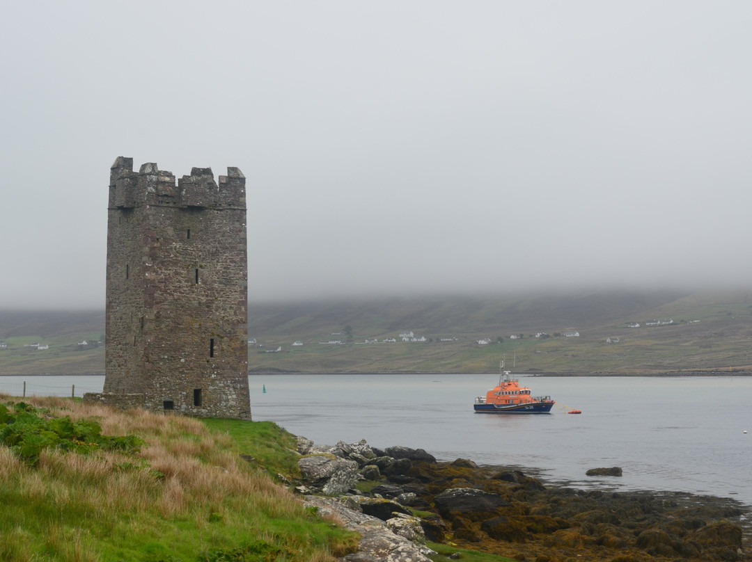 Kildavnet Castle-Achill Island必去景点