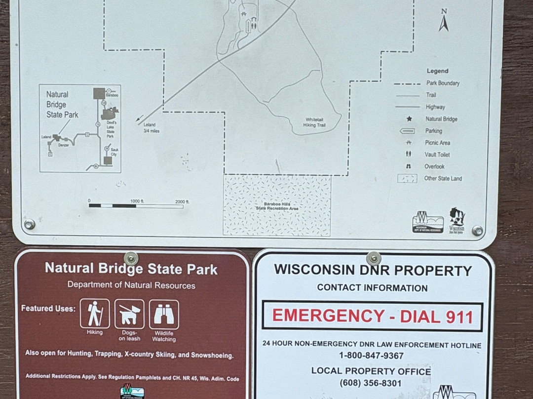 Natural Bridge State Park-Leland必去景点