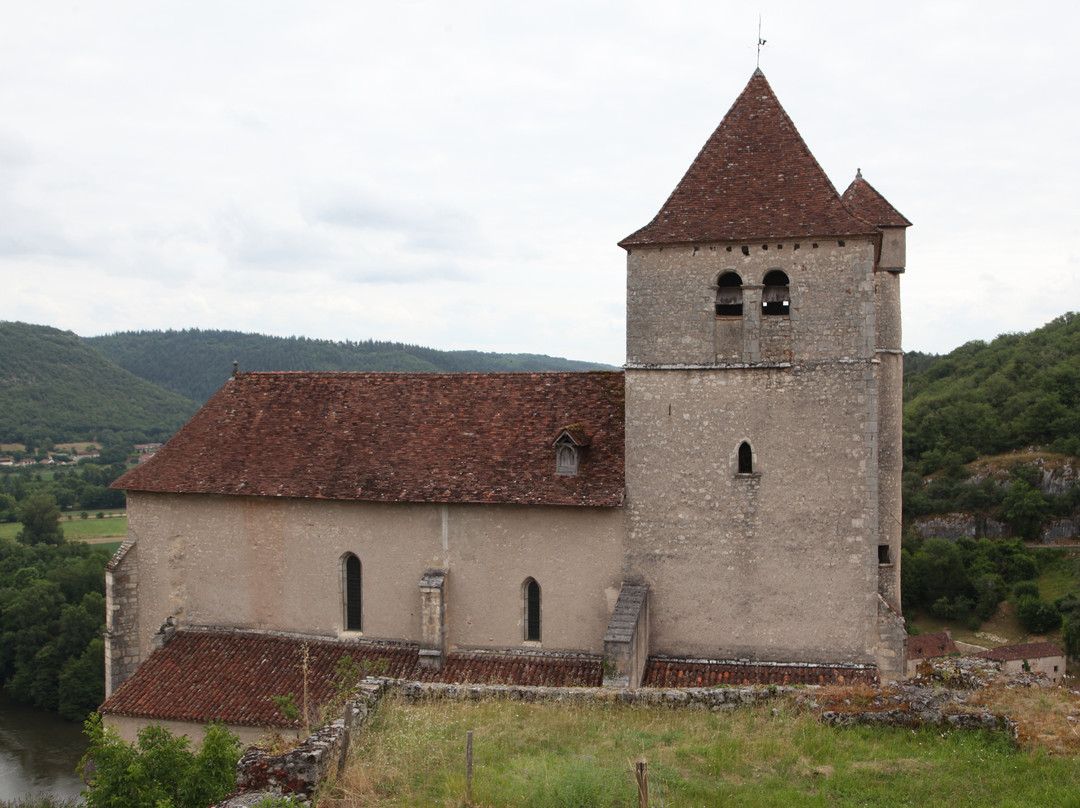 Eglise de Saint Cirq Lapopie-Saint-Cirq-Lapopie必去景点