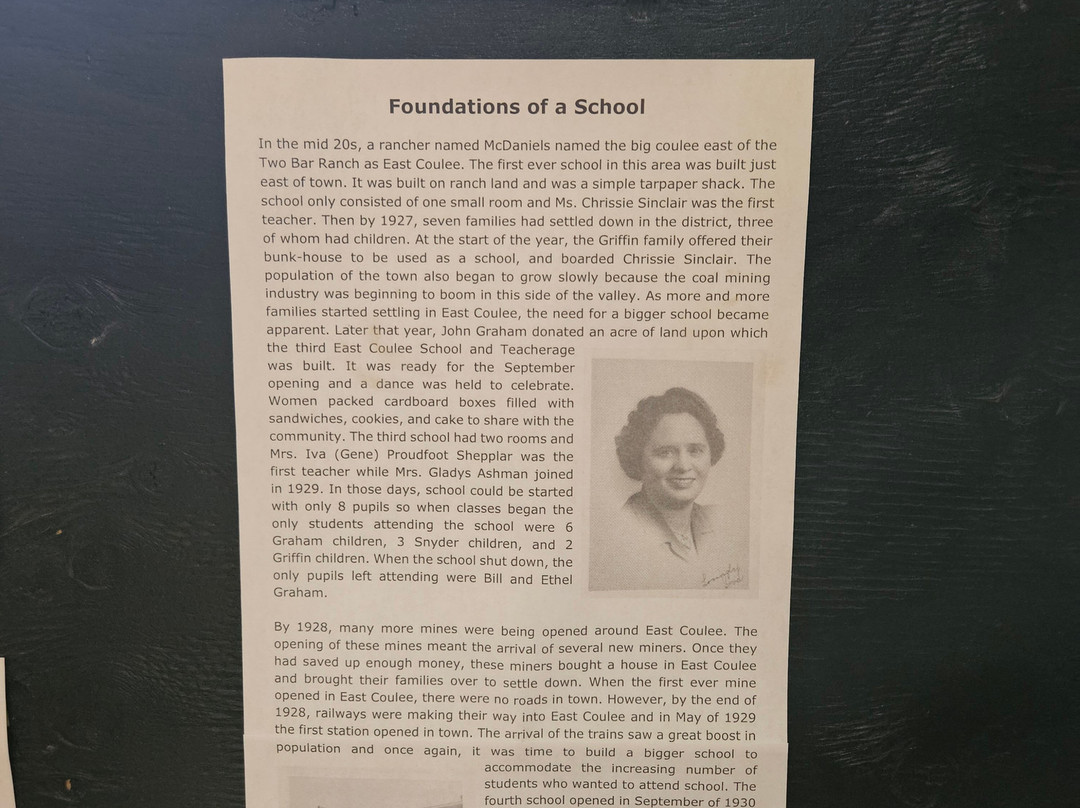 East Coulee School Museum-East Coulee必去景点