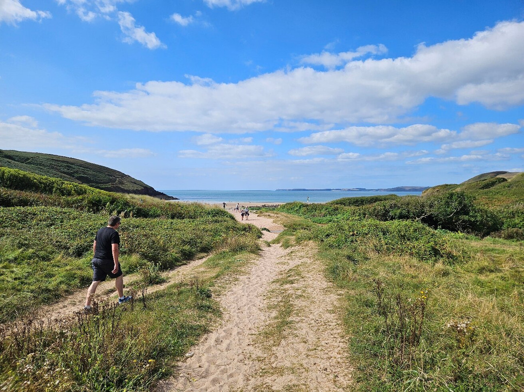 Manorbier Beach-Manorbier必去景点