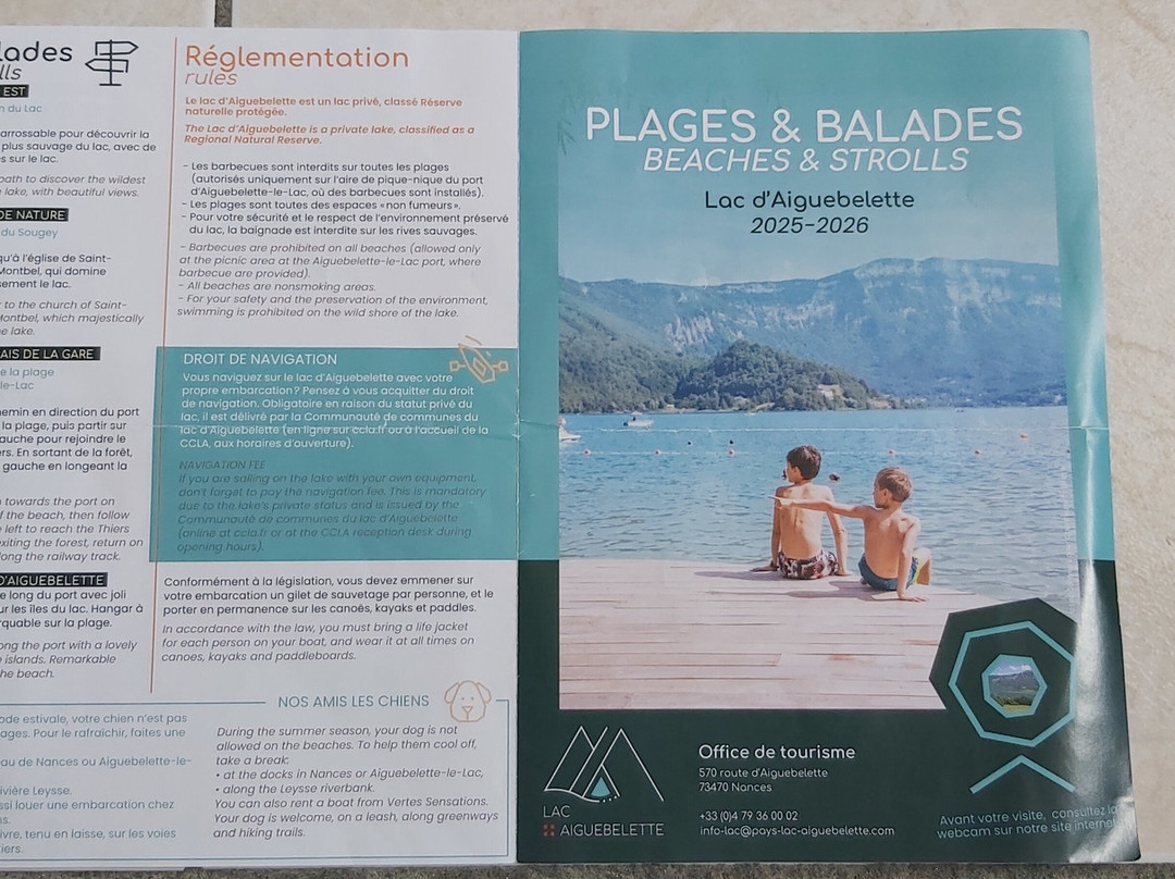 Lac d'Aiguebelette-Aiguebelette-le-Lac必去景点