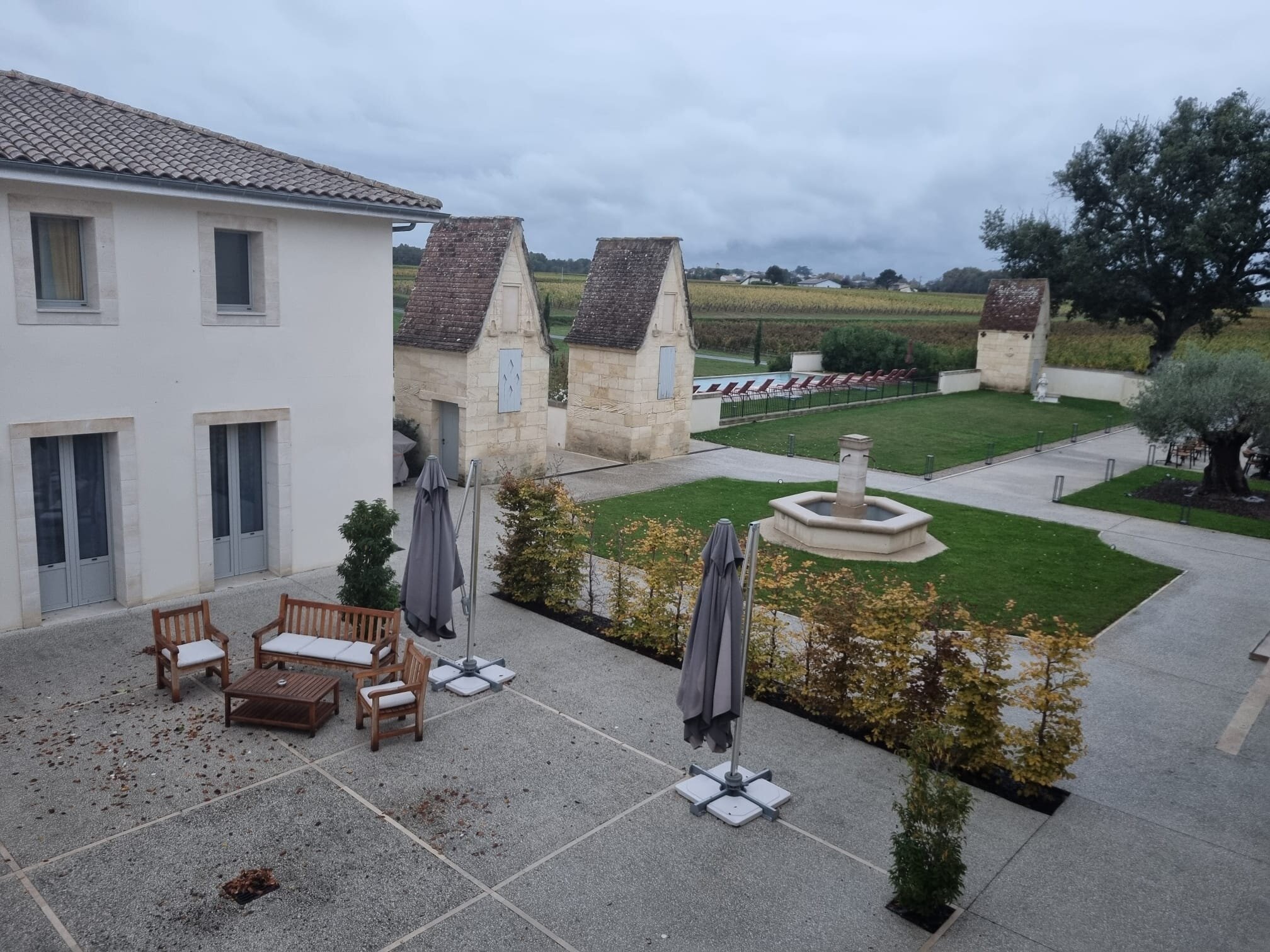 Château Fage La Maison Des Vignes-酒店景观