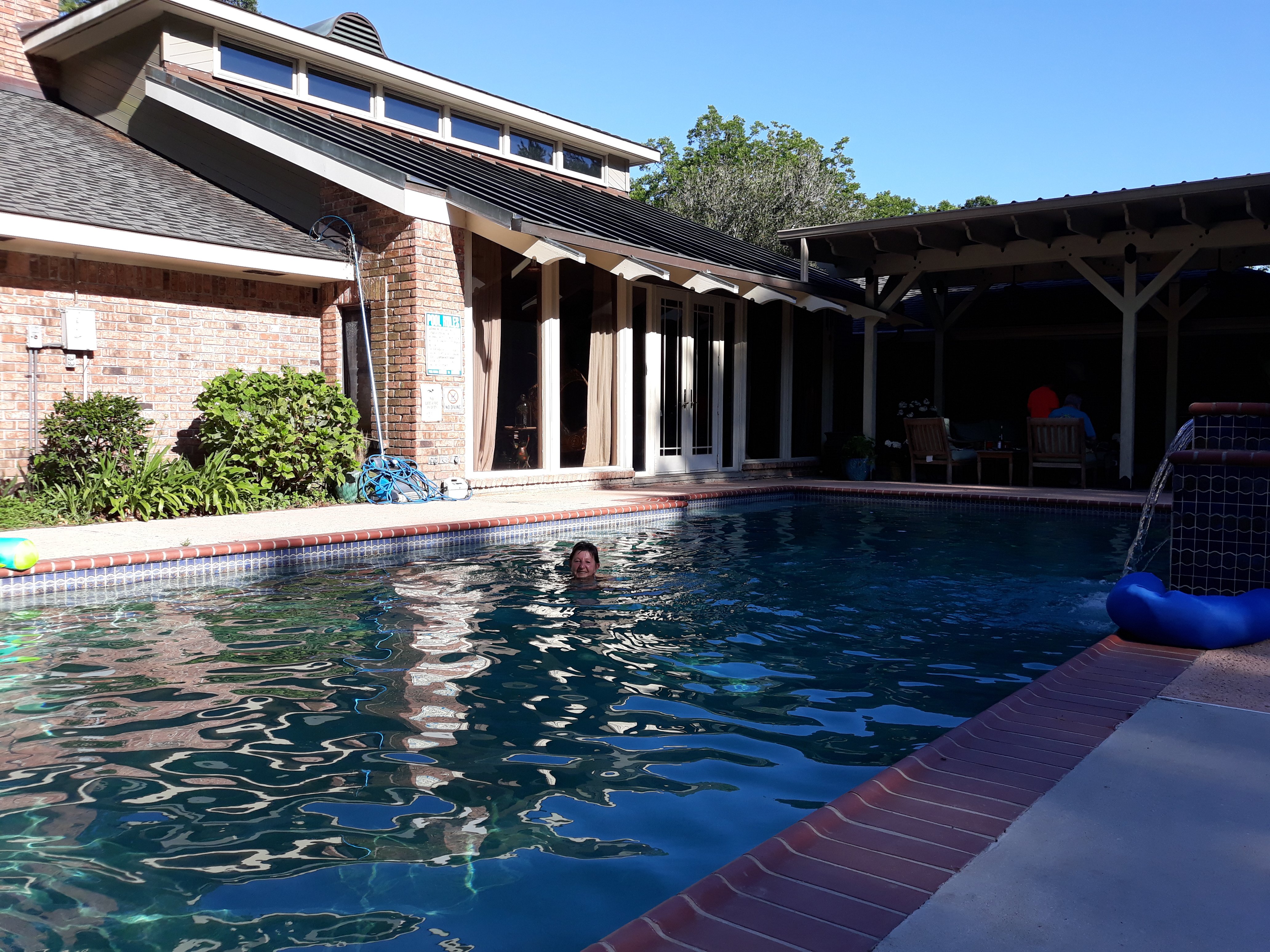 Louisiana Cajun Mansion Bed & Breakfast-泳池