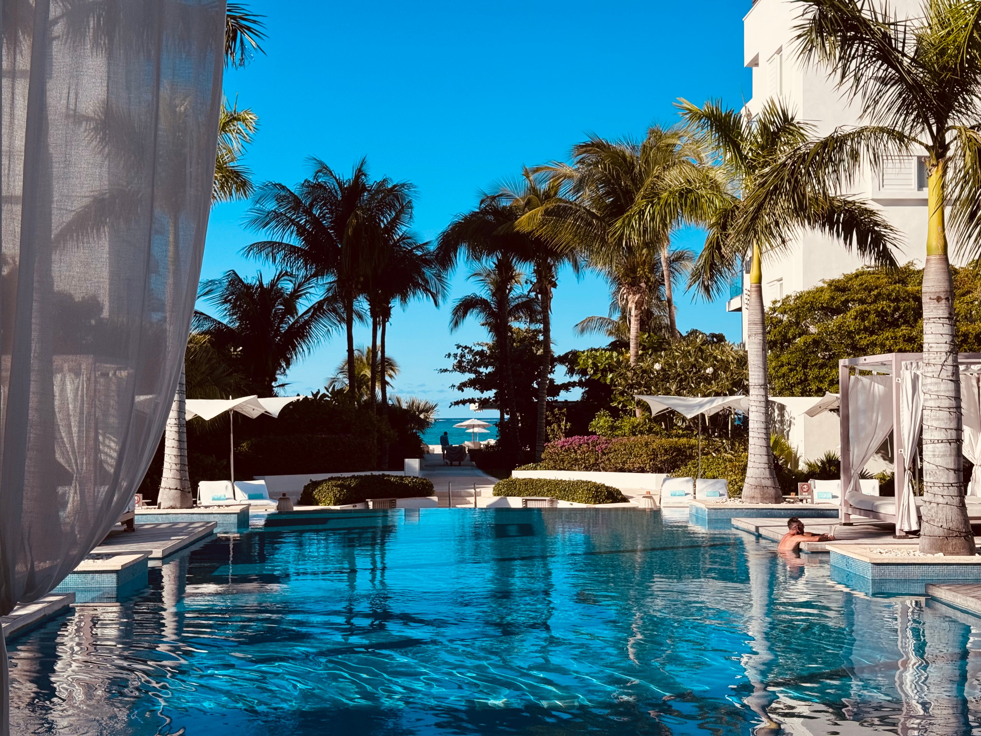 特克斯和凯科斯甘西沃特酒店-浴室