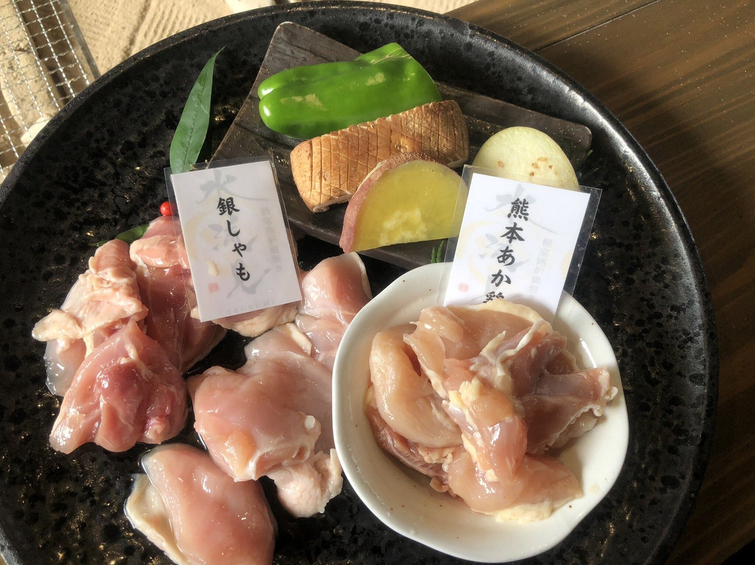 個室囲炉裏焼き 水流見