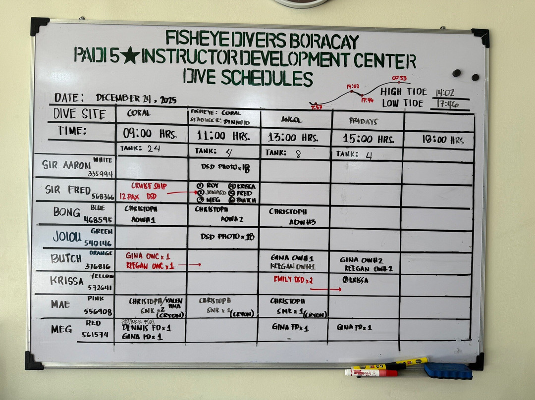 Fisheye Divers-长滩岛必去景点