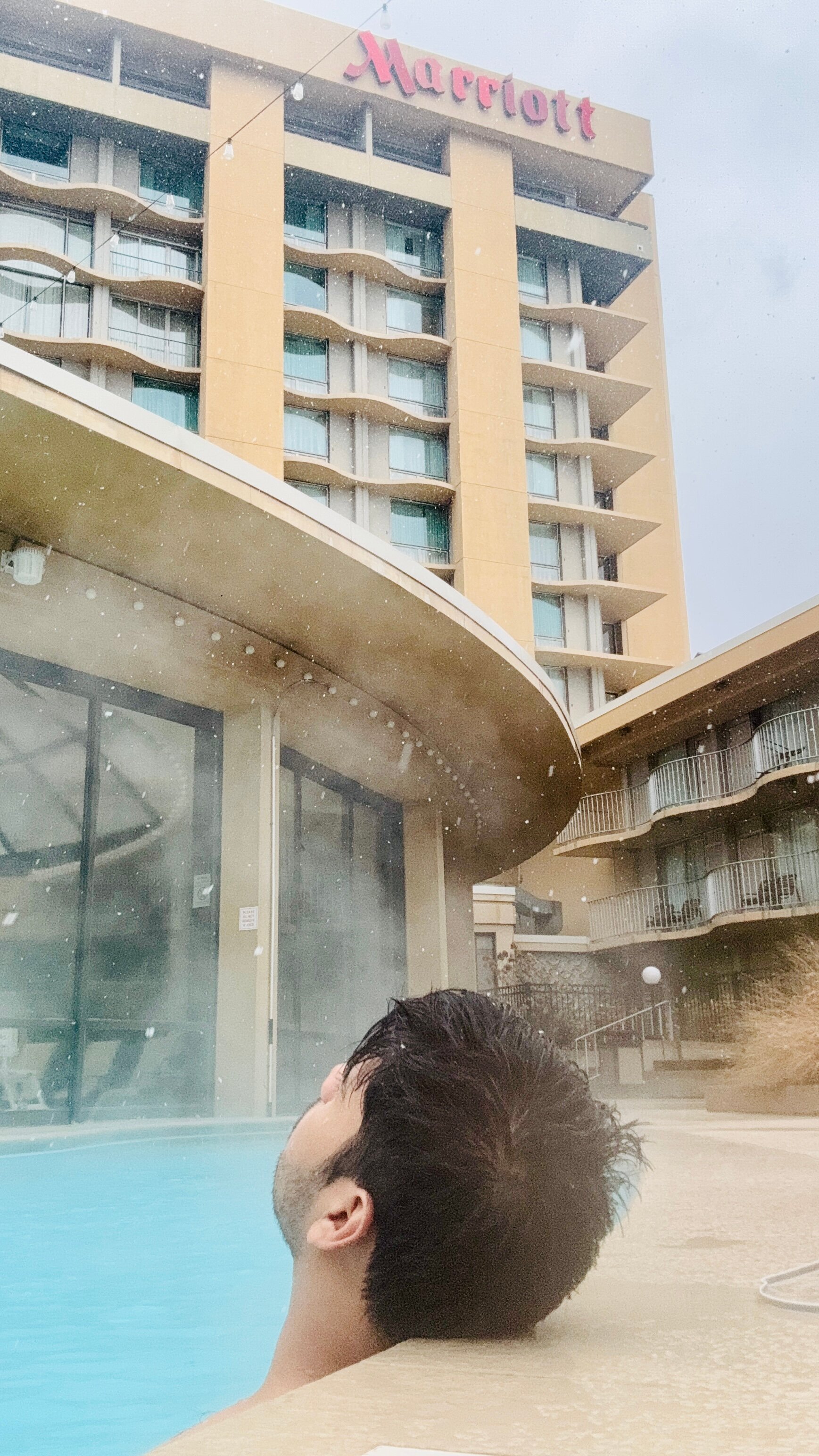 芝加哥奥黑尔万豪酒店-泳池