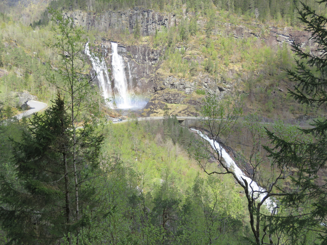 Skjervsfossen Waterfall-Granvin必去景点