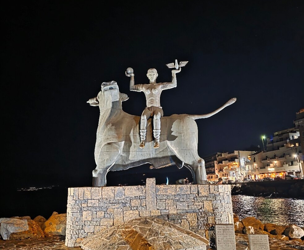 Europa-Statue-Agios Nikolaos必去景点
