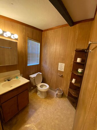 Chisos Mining Company Motel-浴室