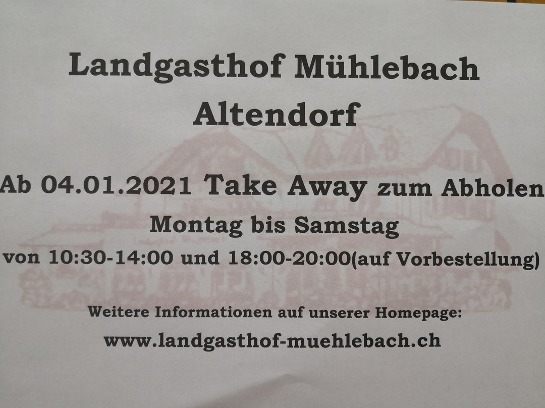 Landgasthof Mühlebach