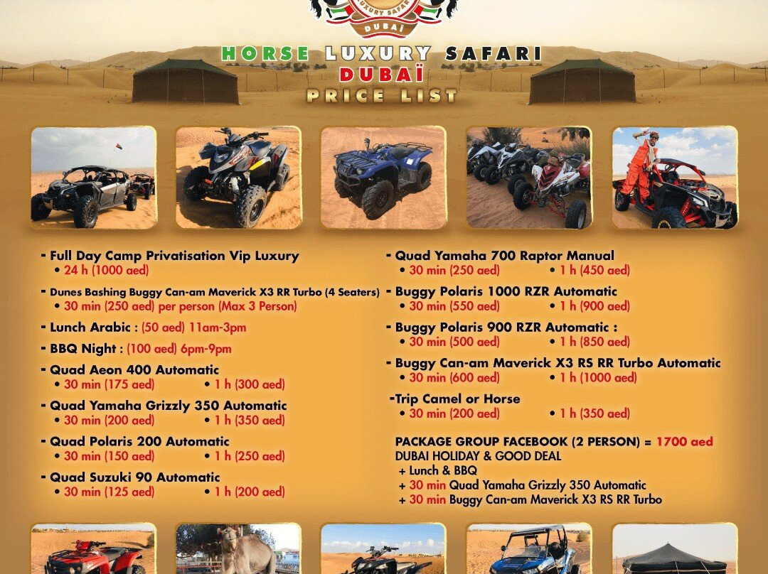 Horse Luxury Buggy Dubai-沙迦必去景点