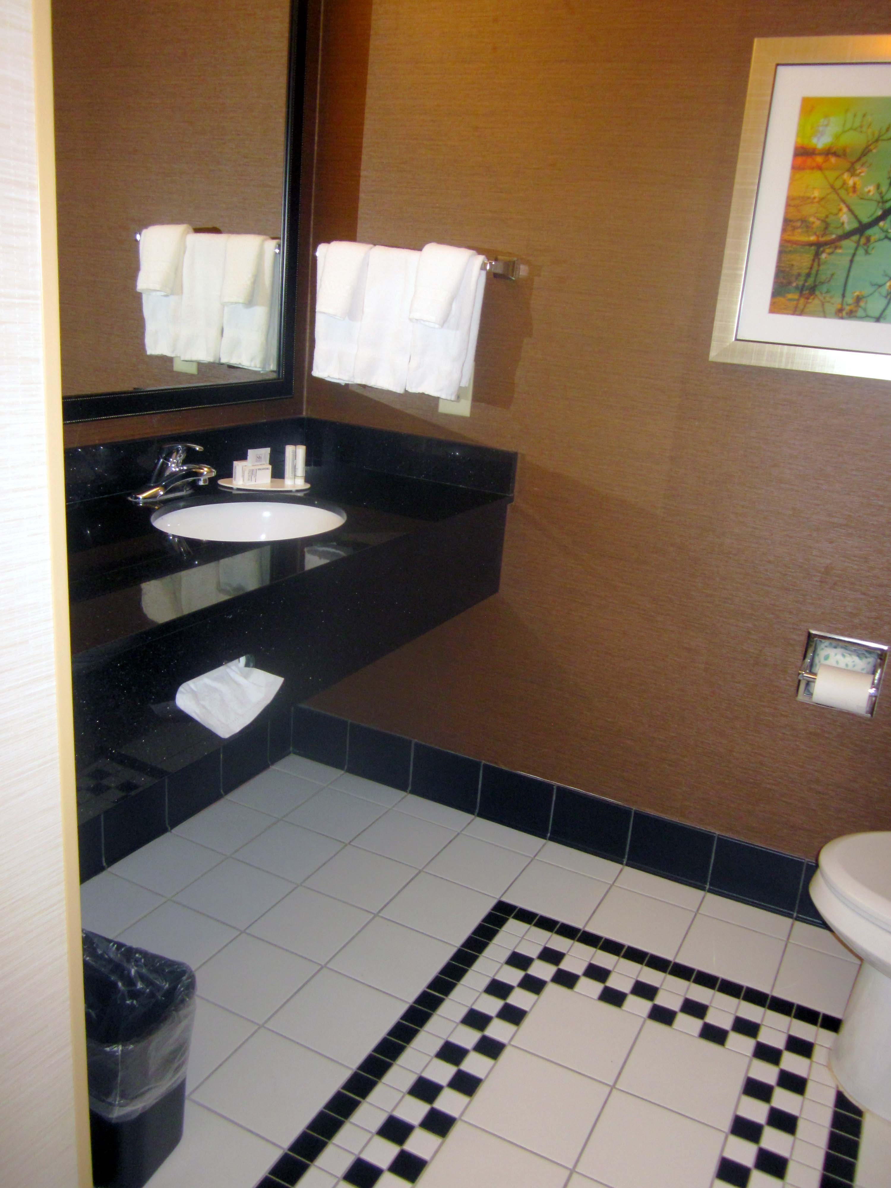 Fairfield Inn & Suites Carlisle-浴室