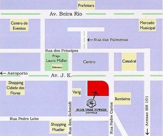 Hotel Blue Tree Towers Joinville-官方