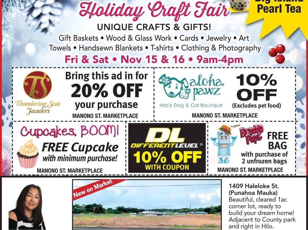 Manono Street Marketplace-希洛必去景点