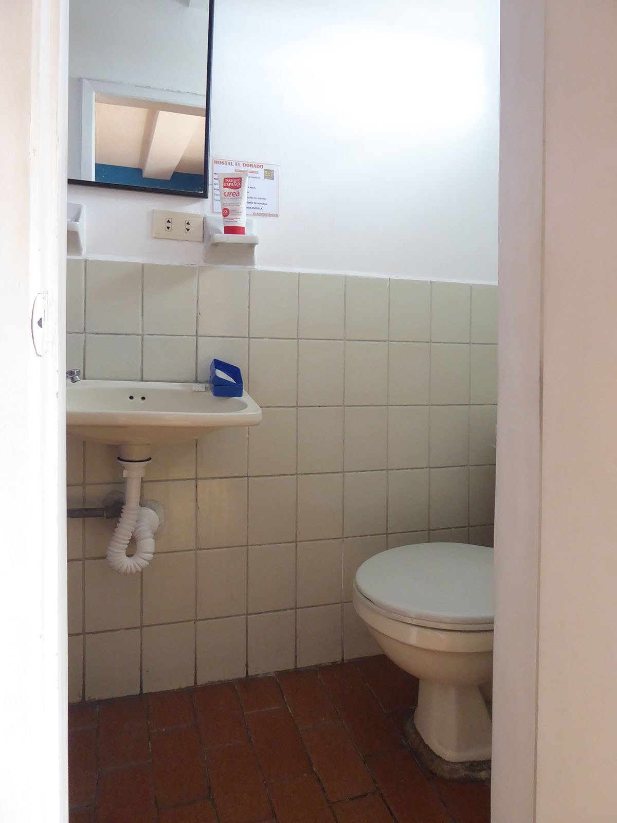 Hostal El Dorado Ibarra-浴室