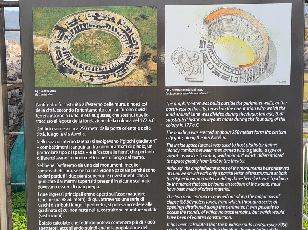 Anfiteatro Romano Di Luni-Luni Mare必去景点