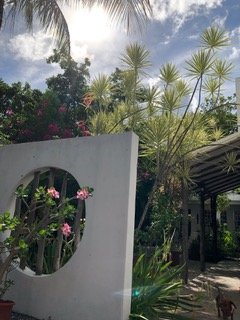 Bed & Breakfast Villa Escondida Cozumel-浴室