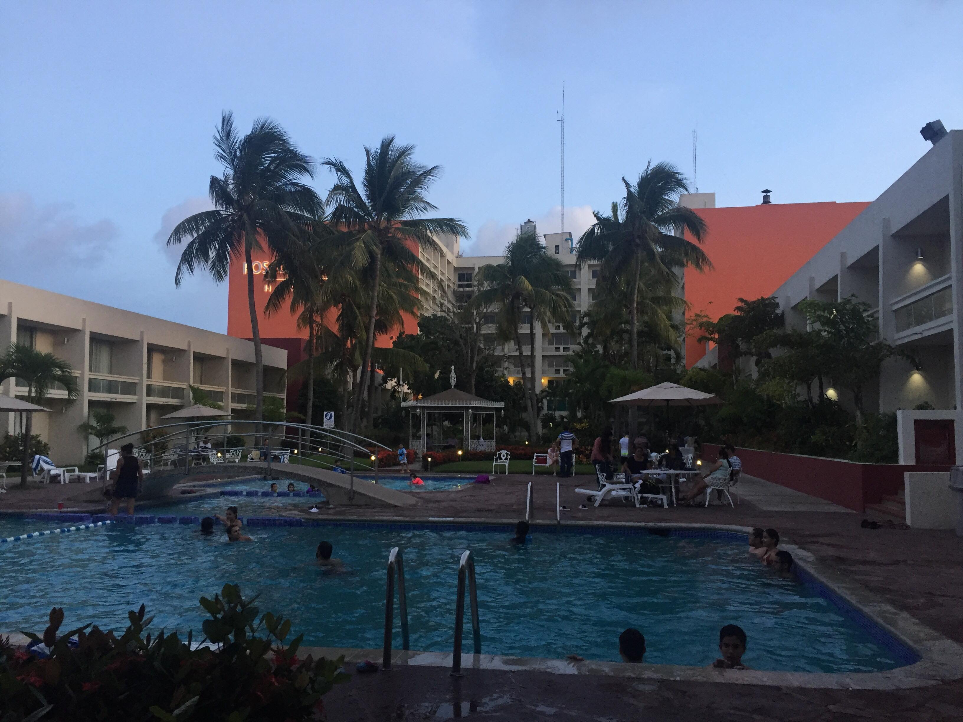 Hotel Posada de Tampico-泳池