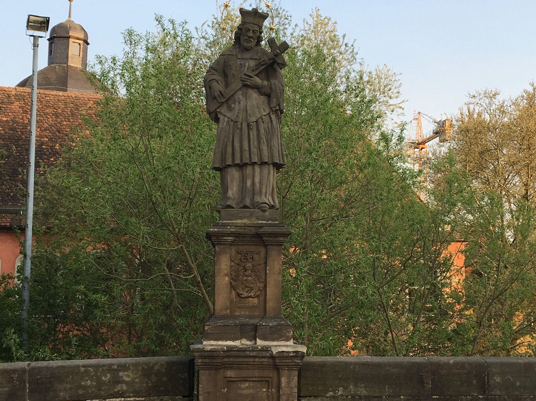 st.Johannes Nepomuk Figur-班贝格城必去景点