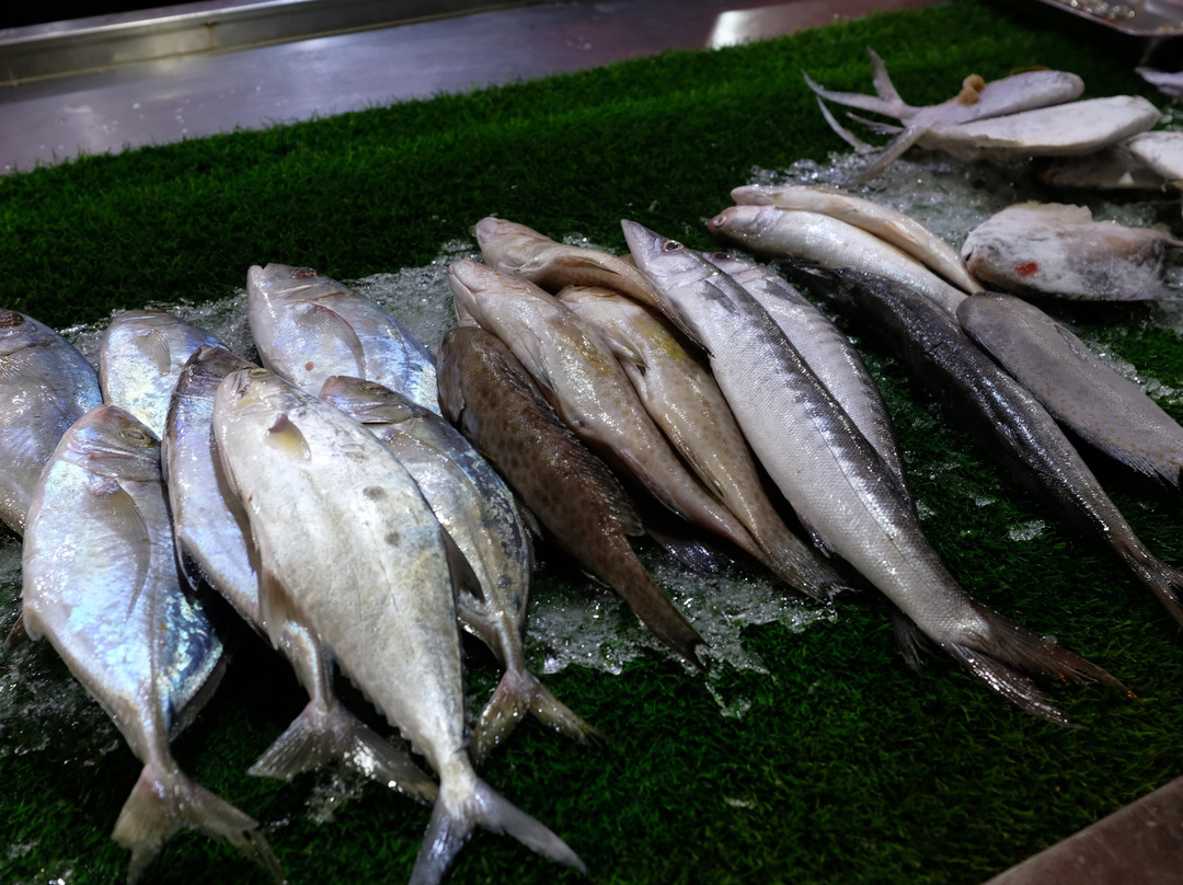 Pulau Bidadari餐馆和美食-Bola Seafood Acui