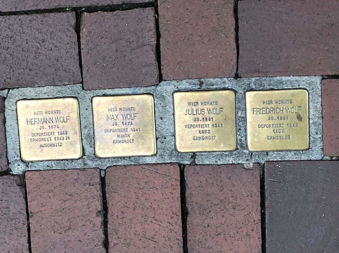 Stolpersteine in Gütersloh景点图片