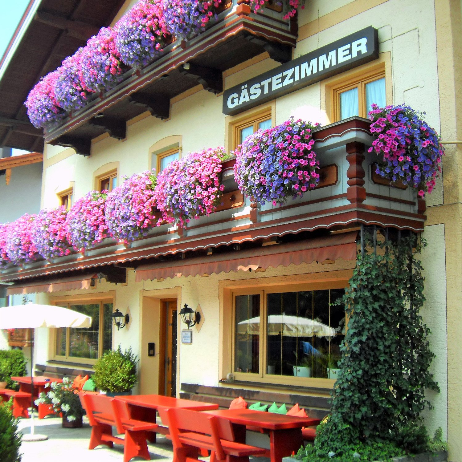 Pension Langerspacher-浴室