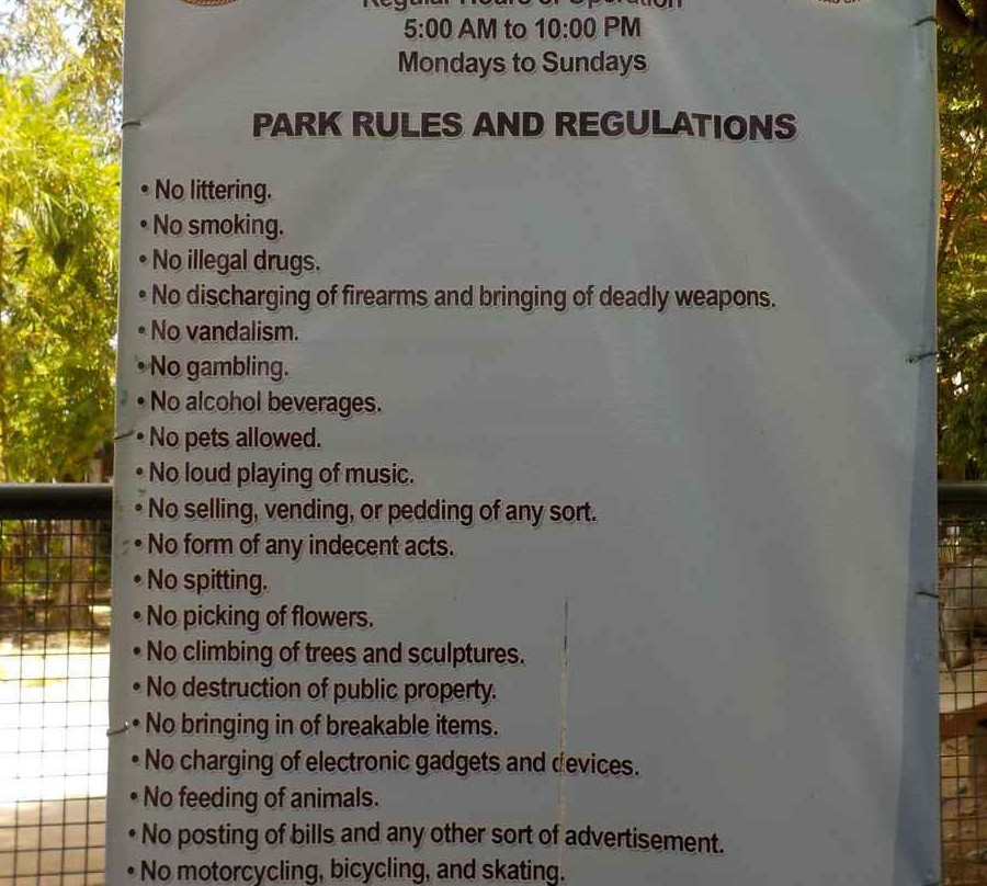 Osmena Park-达沃必去景点