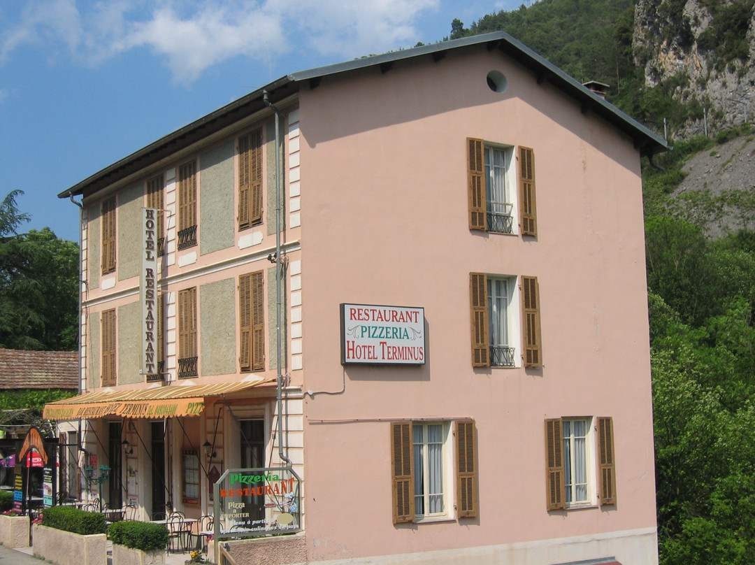 La Brigue酒店住宿-Chambres d'hôtes Restaurant Le Terminus