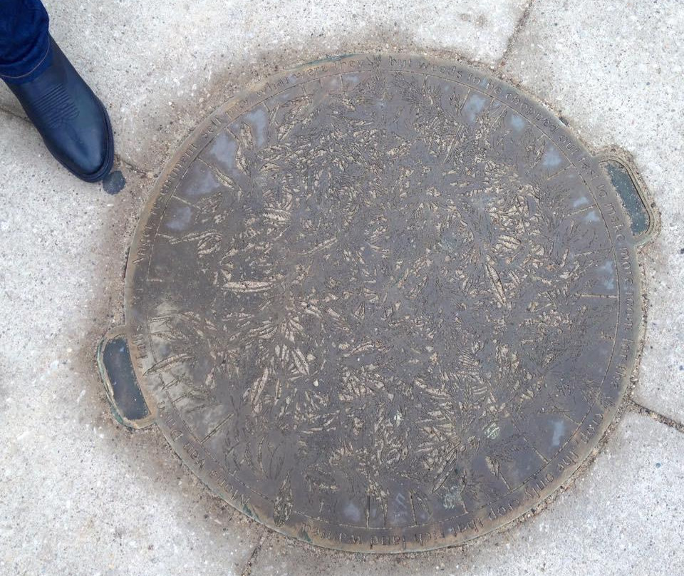 Iowa Avenue Literary Walk-爱荷华城必去景点