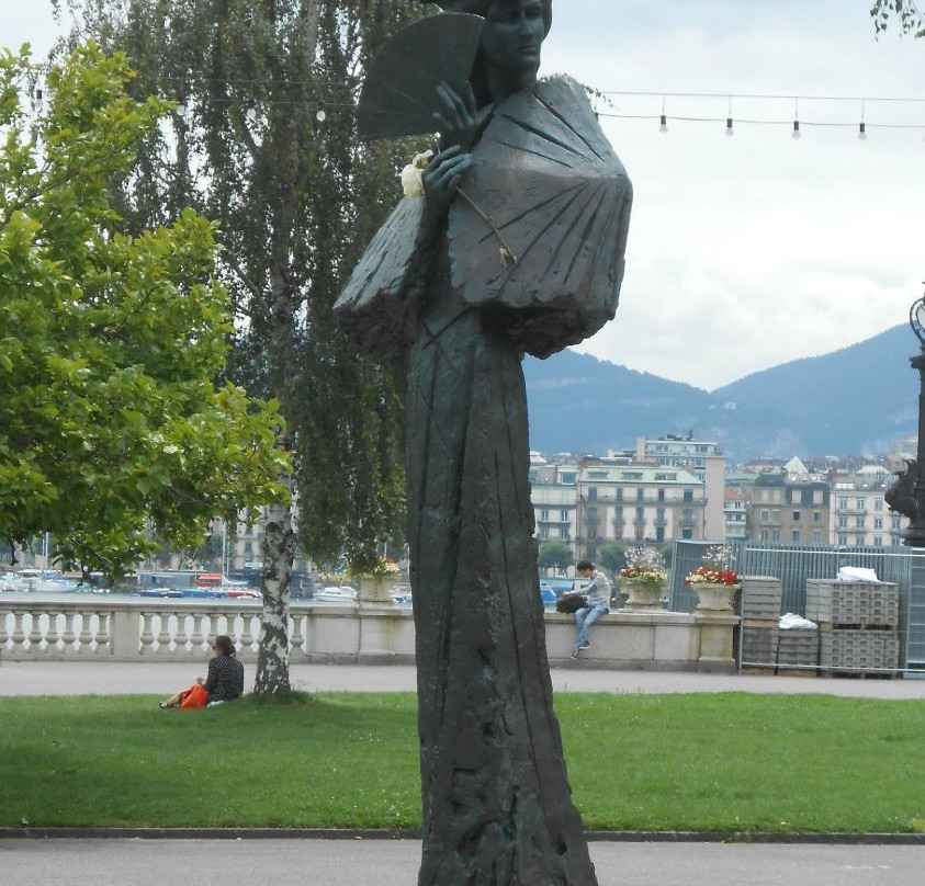 La statue de Sissi Genève-日内瓦必去景点