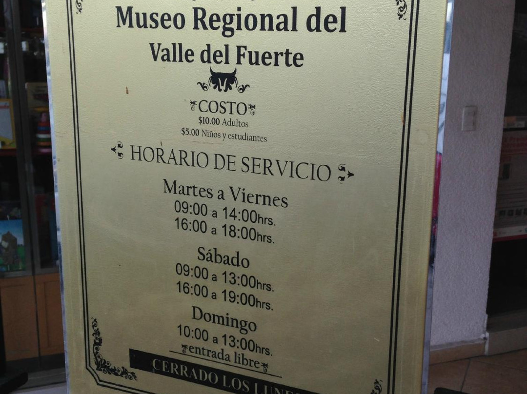 Museo Regional del Valle del Fuerte-Los Mochis必去景点